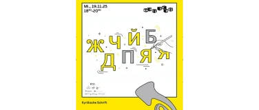 Event-Image for 'Kyrillische Schrift'