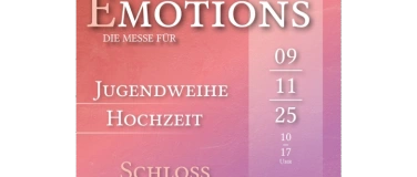Event-Image for 'Emotions - Jugendweihe und Hochzeitsmesse'