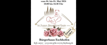 Event-Image for '03. Internationale Puppen, Bären und Kunst Börse, Limburg'