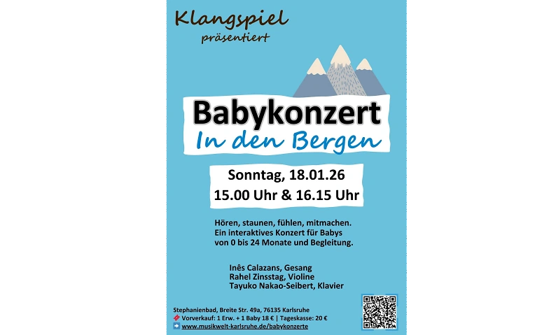 Event-Image for 'BABYKONZERT "IN DEN BERGEN"'