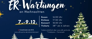 Event-Image for 'Adventskonzert EFB Porta (Samstag, 7.12.24)'