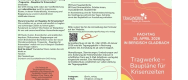 Event-Image for 'Fachtag: Tragwerke &ndash;  Baupl&auml;ne f&uuml;r Krisenzeiten'