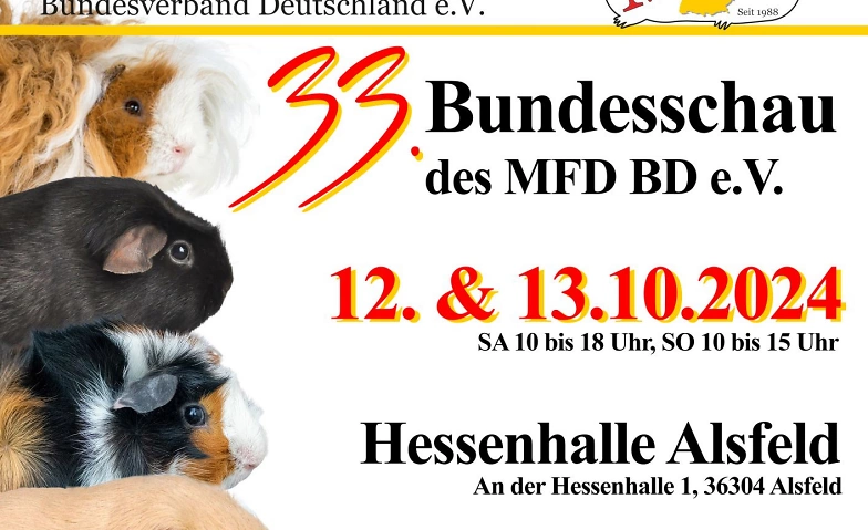 Event-Image for '33. Bundesschau- Meerschweinchenfreunde Deutschland'