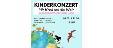 Event-Image for 'KINDERKONZERT "MIT KARLI UM DIE WELT" (3 bis 7 Jahren)'
