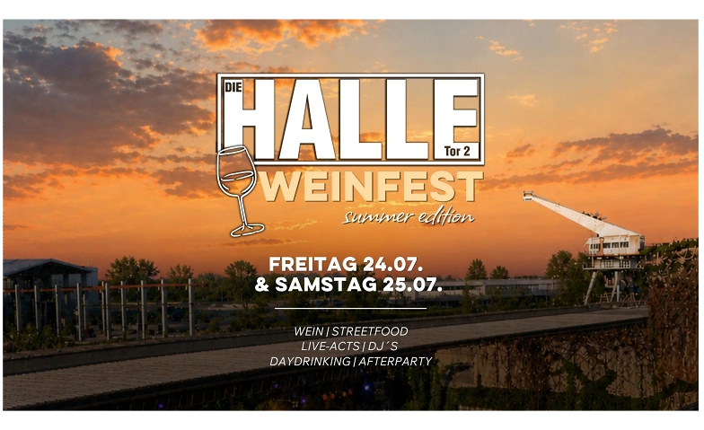 Event-Image for 'Das HALLE Tor 2 WEINFEST  DIE HALLE Tor 2'