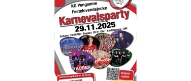Event-Image for '8. Karnevalsparty der KG Pengseme Fastelovendsjecke von 1928'