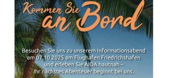 Event-Image for 'Kommen Sie an Bord ! AIDA Live Präsentation'