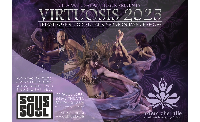 VIRTUOSIS 16.11.2025 - Soirée & Tanzshow Tickets