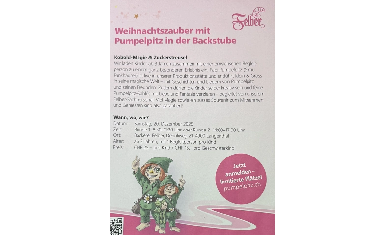 Weihnachtszauber mit Pumpelpitz Tickets