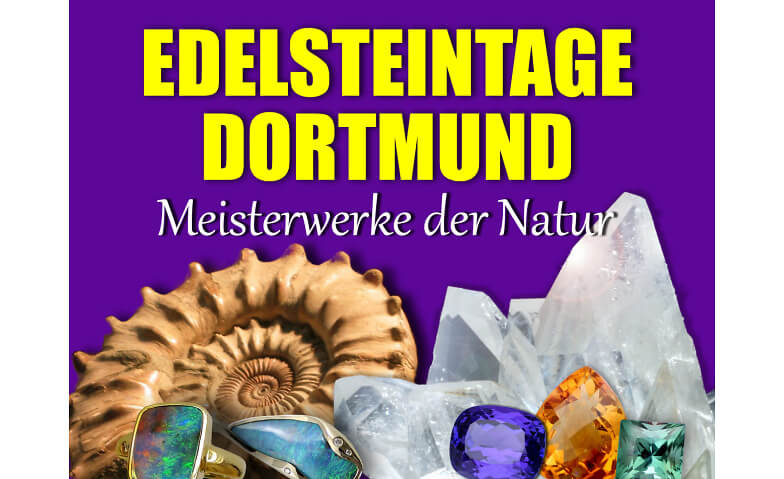 Edelsteintage Dortmund 2023 Messe Dortmund, Rheinlanddamm 200, 44139 Dortmund Tickets