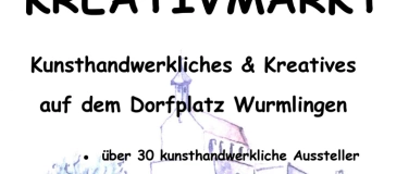 Event-Image for 'Kreativmarkt / Kunsthandwerkermarkt Dorfplatz Wurmlingen'