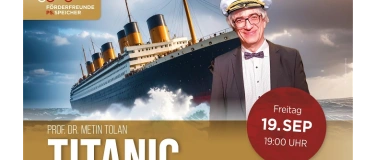 Event-Image for 'Prof. Dr. Metin Tolan: Titanic – Mit Physik in den Untergang'