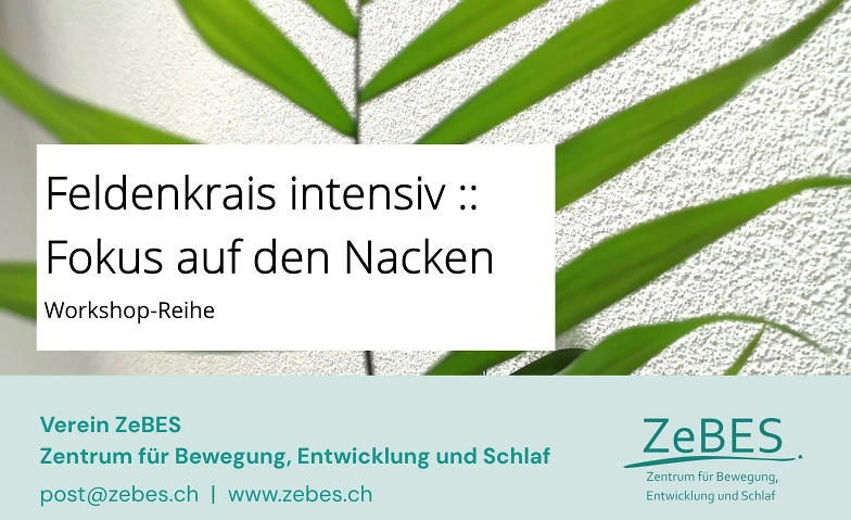 Feldenkrais intensic :: Fokus auf den Nacken Billets