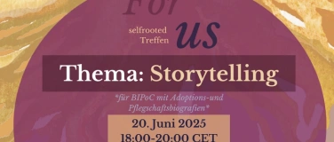 Event-Image for 'selfrooted Online Treffen 'For Us': Storytelling'