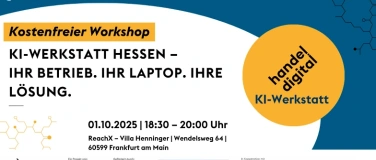 Event-Image for 'KI-Werkstatt in Frankfurt'