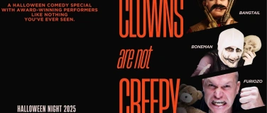 Event-Image for 'Clowns Aren't Creepy: A Halloween Comedy Special'