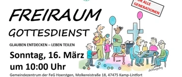 Event-Image for 'FREIRAUM - Das neue Gottesdienstformat'