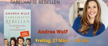 Event-Image for 'Lesung Bestsellerautorin Andrea Wulf'