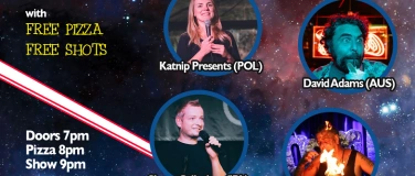 Event-Image for 'Cosmic Comedy Club Berlin : Showcase  Friday 16th August 202'