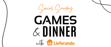 Event-Image for 'strive. GAMES & DINNER x Lieferando'