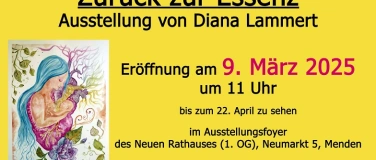 Event-Image for '„Zurück zur Essenz" – Ausstellung von Diana Lammert'