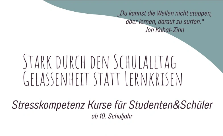 Event-Image for 'Stark durch den Schulalltag / Gelassenheit statt Lernkrisen'