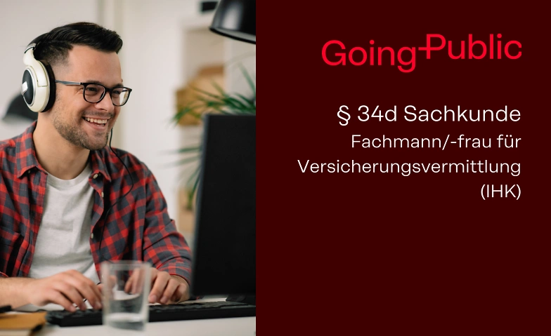 Event-Image for 'Vorbereitungslehrgang  IHK-Sachkundeprüfung gemäß § 34d GewO'