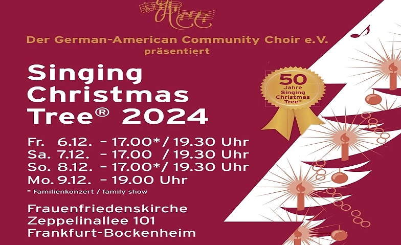 Event-Image for 'Singing Christmas Tree'