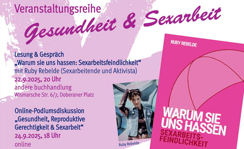 Event-Image for '22.09. und 24.09.2025 - Veranstaltungsreihe "Sexarbeit und G'