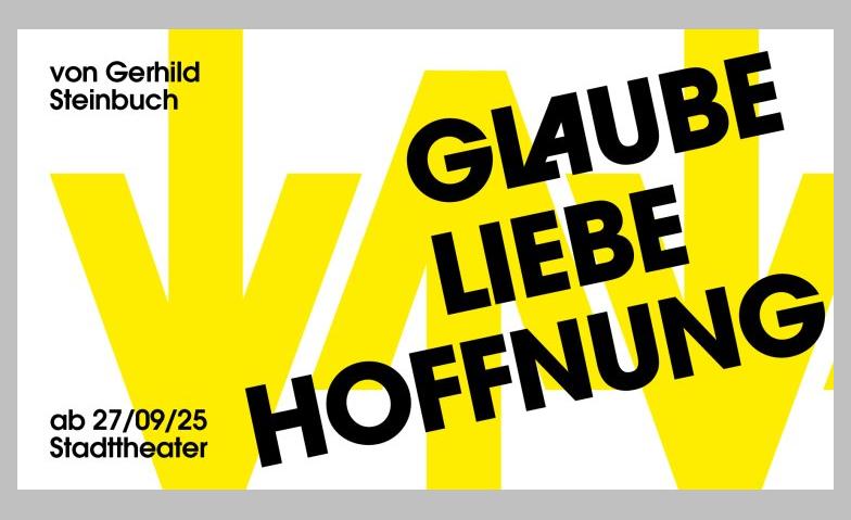 Event-Image for 'Glaube Liebe Hoffnung oder Leistung muss sich leider lohnen'