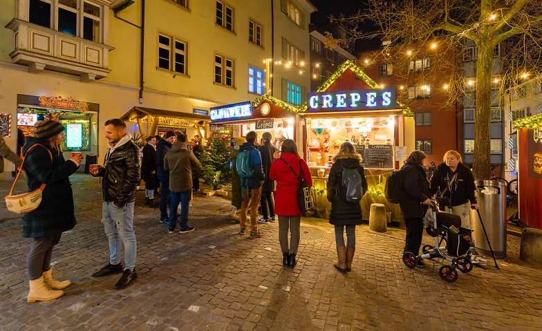 Weihnachtsmarkt Dörfli 2025 im Niederdorf Zürich Tickets