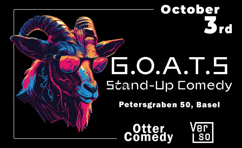 GOATS - Stand-up Comedy @ Verso Tickets