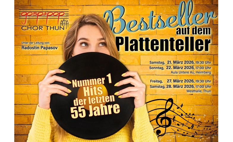 Bestseller auf dem Plattenteller - Hitparadenhits Tickets