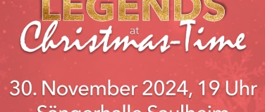 Event-Image for 'Gospel Inspiration – LEGENDS at CHRISTMAS-TIME'