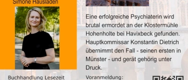 Event-Image for 'Krimilesung mit Simone Hausladen "M&uuml;nster-Komplott"'