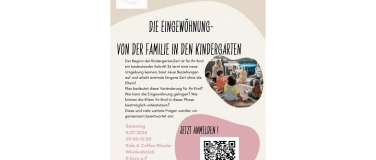 Event-Image for 'Eingew&ouml;hnung / Von der Familie in den Kindergarten'