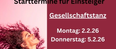 Event-Image for 'Gesellschaftstanzkurs f&uuml;r Einsteiger'
