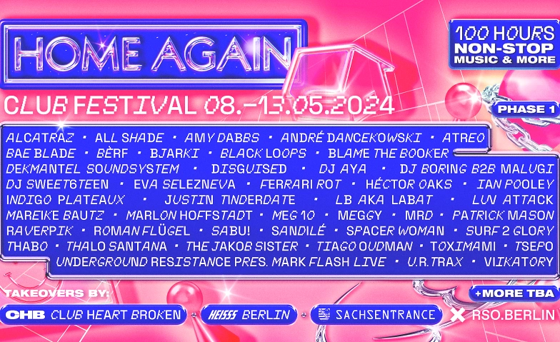 Event-Image for 'Home Again Club Festival'