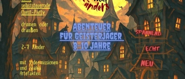 Event-Image for 'Halloween-Party-Quest: Das Geheimnis von Geisterhausen'