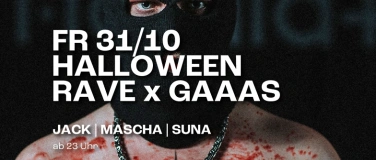 Event-Image for 'Halloween Rave x GaAaS'