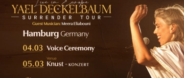 Event-Image for 'Yael Deckelbaum  Surrender tour  live in Hamburg'