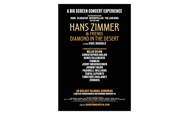 Event-Image for 'Hans Zimmer & Friends  Diamond in the Desert'