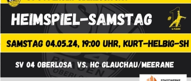 Event-Image for 'Heimspiel SV 04 Plauen-Oberlosa vs. HC Glauchau/Meerane'