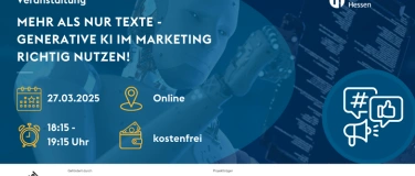 Event-Image for 'Generative KI im Marketing richtig nutzen!'