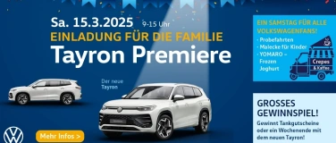 Event-Image for 'VW Tayron Premiere'