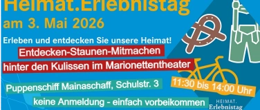 Event-Image for 'Marionetten hautnah - Entdecken, Staunen, Mitmachen'