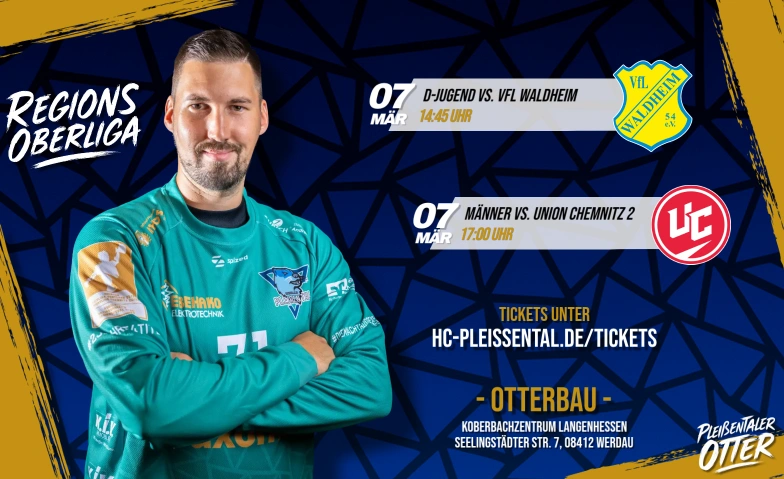 Heimspieltag im Plei&szlig;ental Otterbau, Seelingst&auml;dter Str. 7, 08412 Werdau Billets