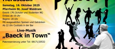 Event-Image for 'Herbstball der Kolpingsfamilie Waldram'