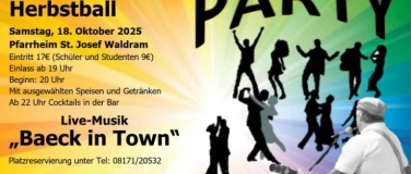 Event-Image for 'Herbstball der Kolpingsfamilie Waldram'