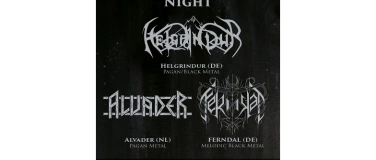 Event-Image for 'Black & Pagan Night - Helgrindur / Alvader / Ferndal'